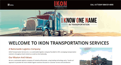 Desktop Screenshot of ikon-ts.net